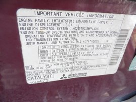 1990 MONTERO BURGANDY AT 3.0 4WD #193897